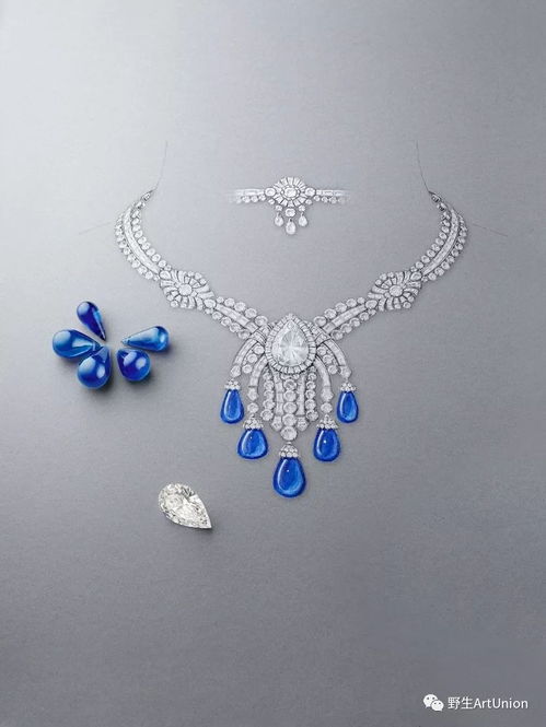 珠宝首饰手绘图合集 千款高清效果图，设计灵感触手可及